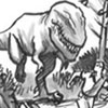 dinosaur running